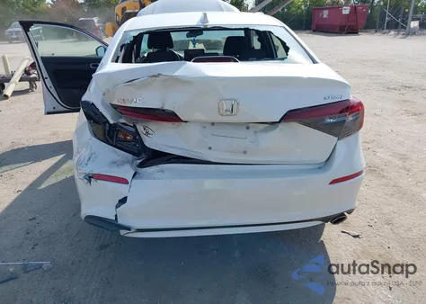 2025 Honda Civic Sport из США, поврежденный, VIN 2HGFE2F58SH542635